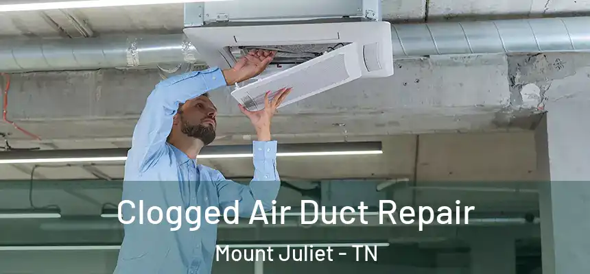  Clogged Air Duct Repair Mount Juliet - TN